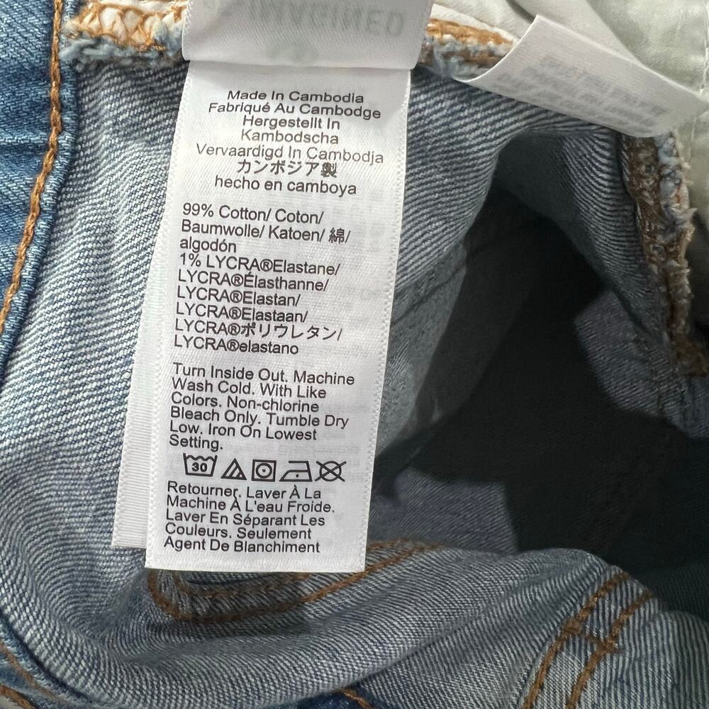 J. Crew Mid-Rise Flare Crop Jean in All-Day Stretch Orion Blue Wash Size 27 NWT - Picture 11 of 13